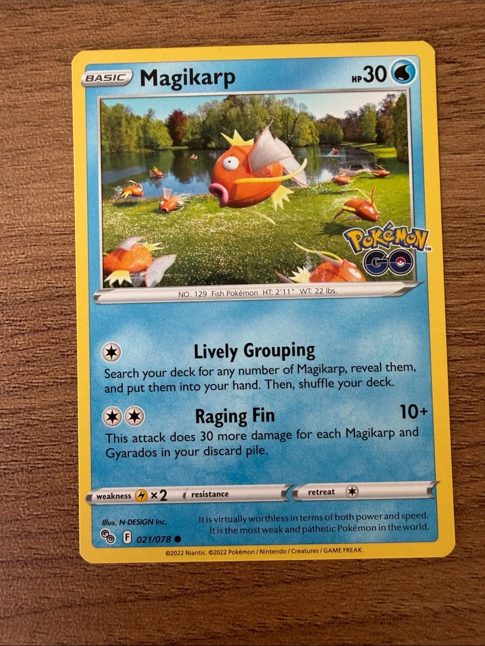 🐟 Fish Pokémon Card Lot | Magikarp Feebas Goldeen Luvdisc ✨5/$25✨